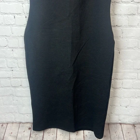 Almost Famous Black Bodycon Pearl Detail Dress Juniors Size XL Homecoming - Picture 4 of 5